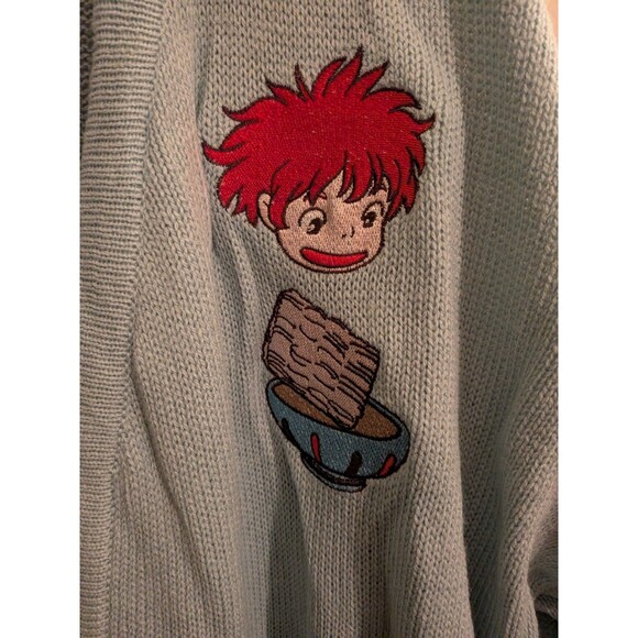 Her Universe Studio Ghilbi Ponyo Cardigan Size 3 Women Plus Size - Picture 1 of 7
